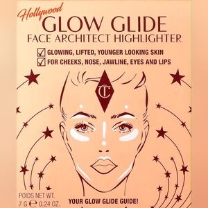 Charlotte Tilbury HOLLYWOOD GLOW GLIDE FACE ARCHITECT HIGHLIGHTER ROSE GOLD GLOW